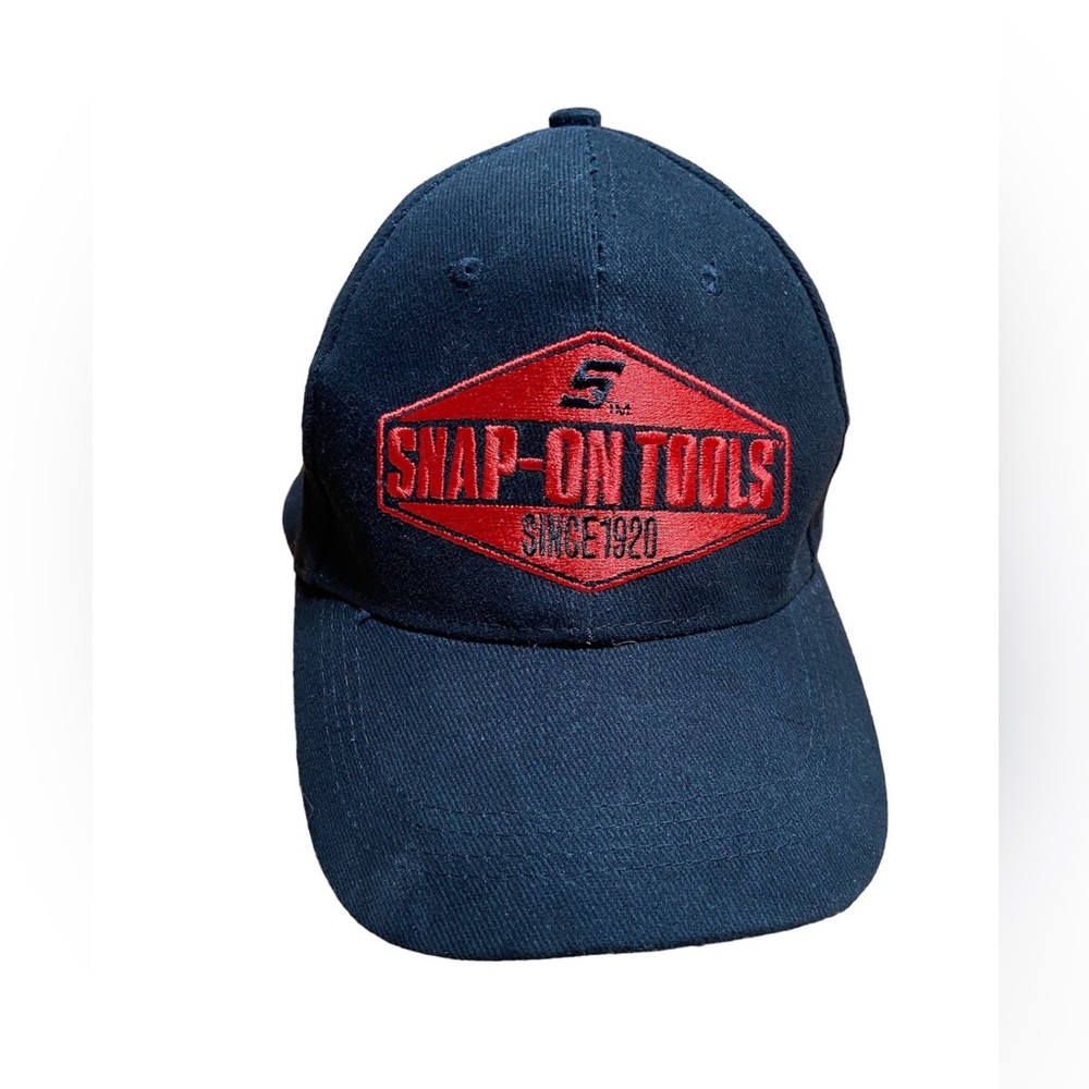 Snap-on Racing Black Baseball Hat Cap Wild Impact Cotton Tools Mens